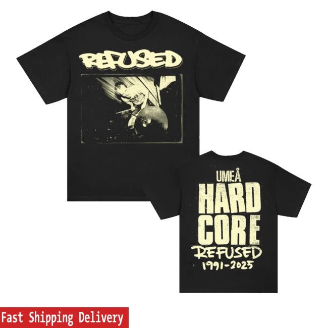 Umea Hardcore Photo Tee Shirt Refused Merch Store - Good Shirt Shop