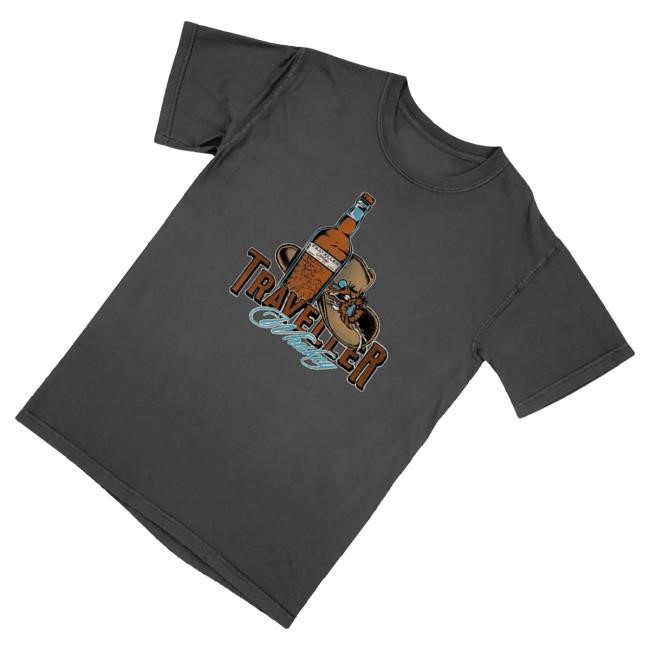 Trending Chris Stapleton Merch Traveller Whiskey Hat & Bottle T-Shirt  Hoodie  Tank Top  Sweater And Long Sleeve T-Shirt - Good Shirt Shop