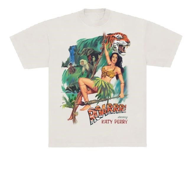 Katy Perry Merch Store Roar T-Shirt  Hoodie  Tank Top  Sweater And Long Sleeve T-Shirt - Good Shirt Shop
