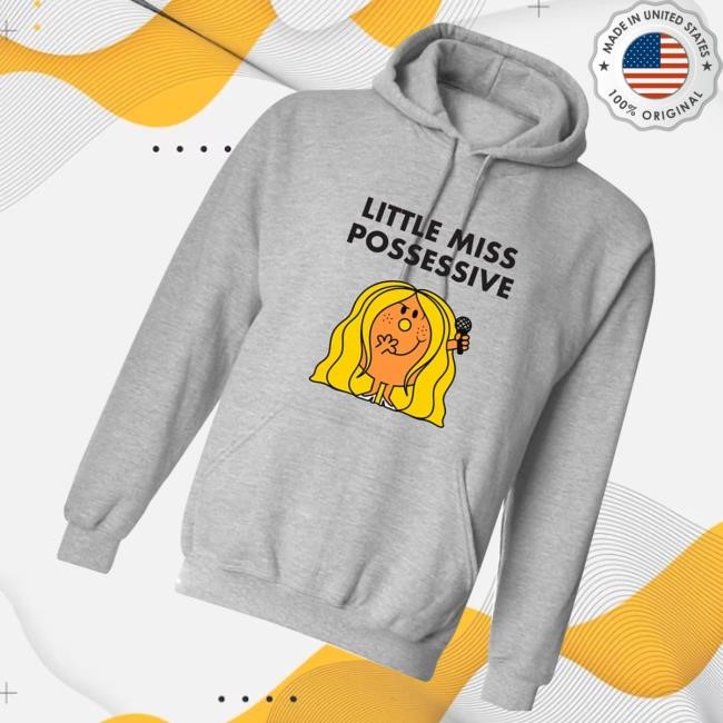 Tate Mcrae Merch Store Little Miss Possessive Zip Up Hooded Sweatshirt - Good Shirt Shop
