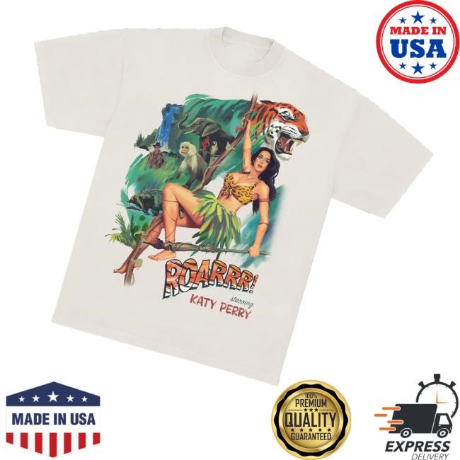 Katy Perry Merch Store Roar T-Shirt  Hoodie  Tank Top  Sweater And Long Sleeve T-Shirt - Good Shirt Shop
