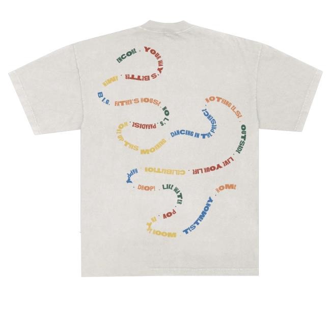 Official Forrest Frank Merch Child Of God Ii Tracklist Natural Tee - Good Shirt Shop