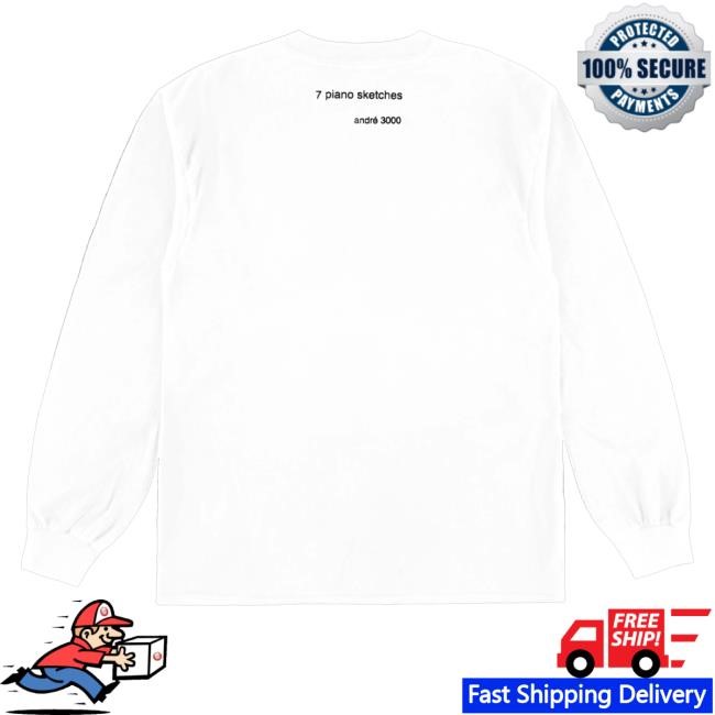 Official Andre3000 Merch Shop Store Jim Joe 3 Pianos Long Sleeve Shirt - Good Shirt Shop